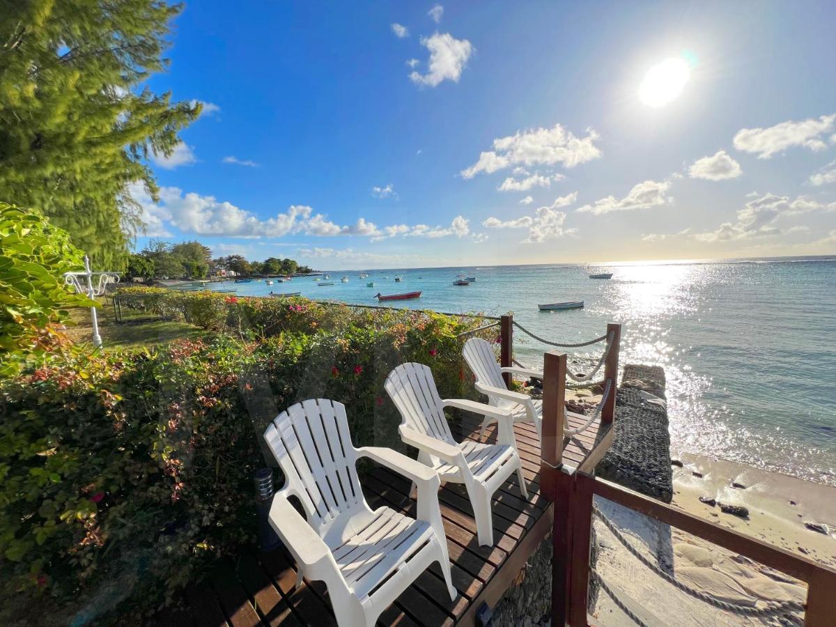 Caro'S Beachfront Trou aux Biches Exterior foto